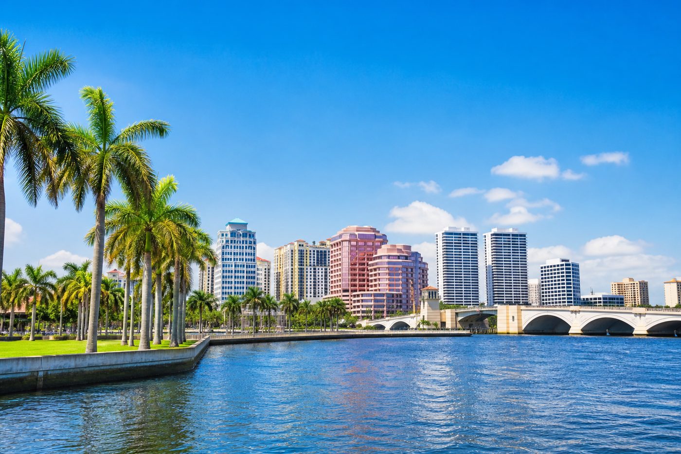 West Palm Beach waterfront